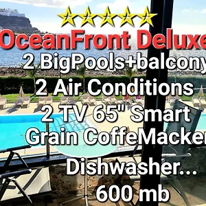 Apartment Oceanfront Deluxe 3 Cura-tauro-amadores, 2 Airconditioners, 2tv-65 Smart, Playa Del Cura (Gran Canaria)